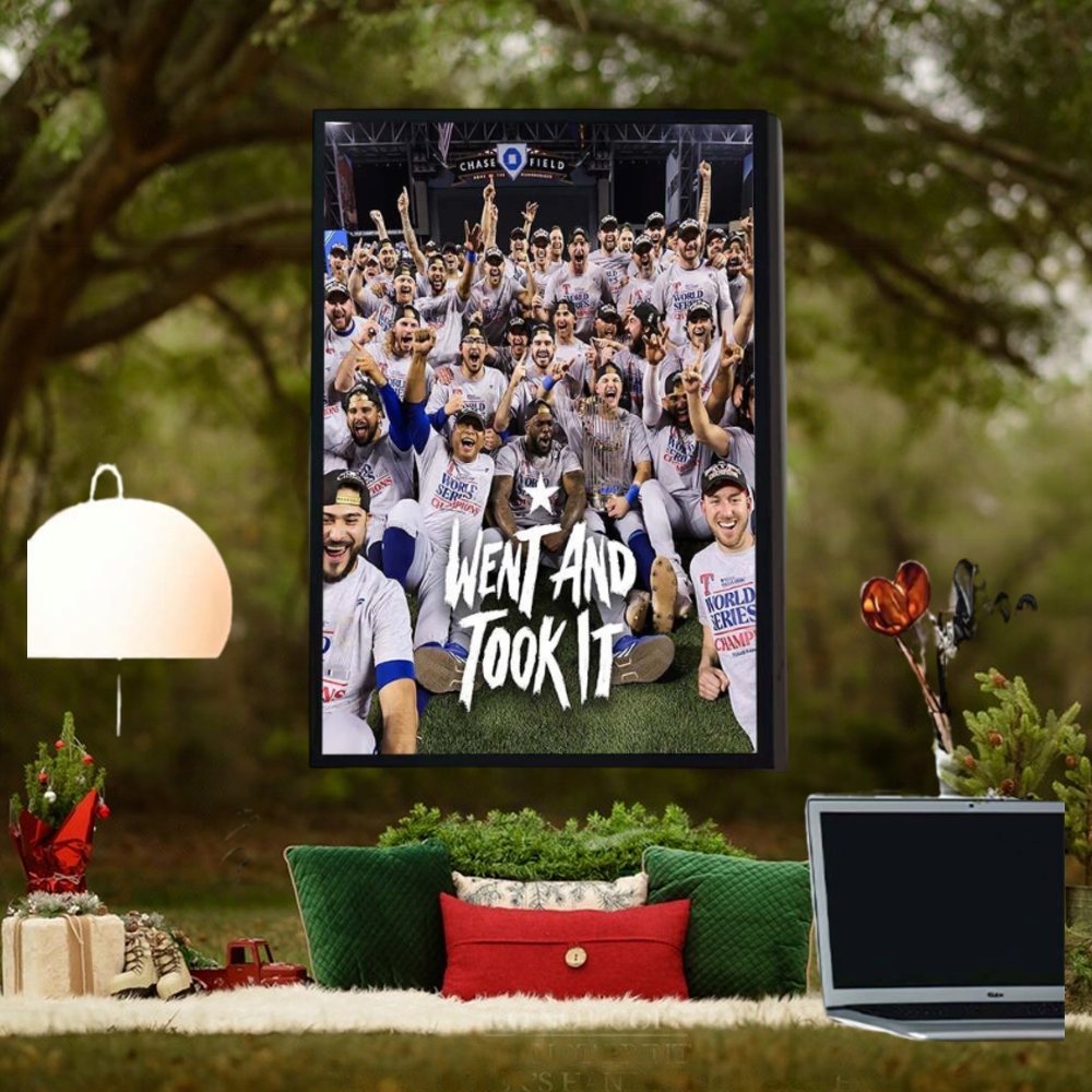 Texas Rangers Coming Home To The Metroplex Went And Took It MLB 2023 World Series Champions Team Photo Poster Canvas Texas Rangers Coming Home To The Metroplex Went And Took It MLB 2023 World Series Champions Team Photo Poster Canvas