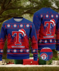 Texas Rangers Funny Christmas Ugly Sweater