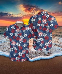 Texas Rangers Hawaiian Shirt