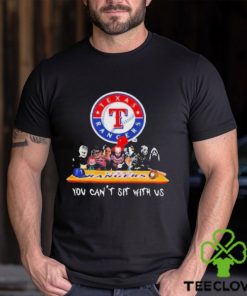 Texas Rangers Horror Movie Characters You Can’T Sit With Us Shirt