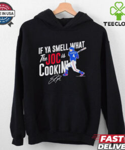 Texas Rangers Joc Pederson if ya smell what the Joc is cookin’ signature shirt