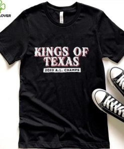 Texas Rangers Kings Of Texas 2023 AL Champions Shirt