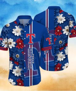Texas Rangers MLB For Sports Fan All Over Printed Hawaiian Style Shirt