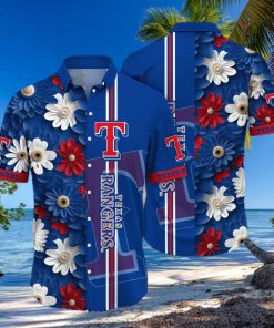 Texas Rangers MLB For Sports Fan All Over Printed Hawaiian Style Shirt