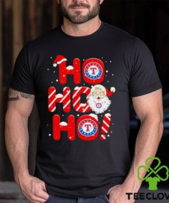 Texas Rangers MLB Ho Ho Ho Santa Claus Merry Christmas Shirt