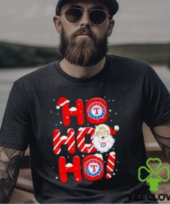 Texas Rangers MLB Ho Ho Ho Santa Claus Merry Christmas Shirt