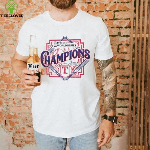 Texas Rangers Majestic Threads 2023 World Series Champions Raglan T Shirt
