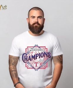 Texas Rangers Majestic Threads 2023 World Series Champions Raglan T Shirt