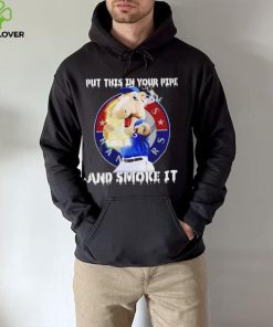 Texas Rangers Mascot put this in your pipe and smoke it hoodie, sweater, longsleeve, shirt v-neck, t-shirt