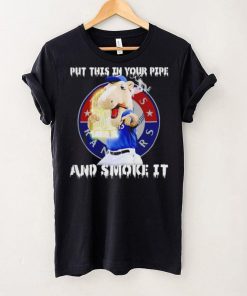 Texas Rangers Mascot put this in your pipe and smoke it hoodie, sweater, longsleeve, shirt v-neck, t-shirt