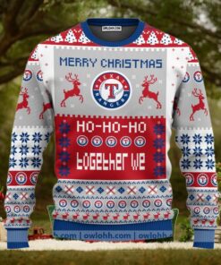 Texas Rangers Merry Christmas  Ugly Christmas Sweaters