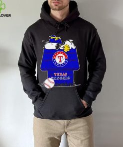 Texas Rangers Snoopy And Woodstock The Peanuts Baseball shirt