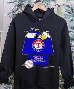 Texas Rangers Snoopy And Woodstock The Peanuts Baseball shirt