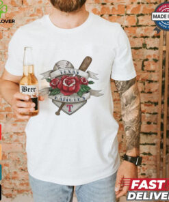 Texas Rangers Tattoo Rose 2024 Shirt