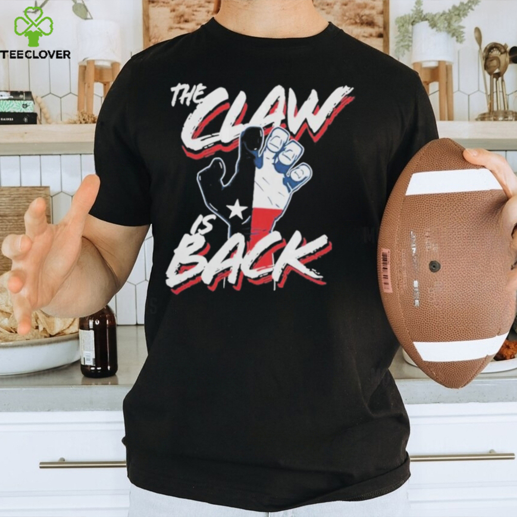 Texas Rangers The Claw Is shirt - teejeep