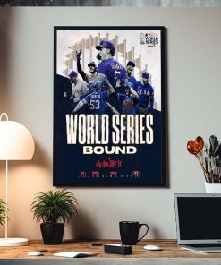 Texas Rangers World Series Bound Go And Take It Home Decor Poster Canvas