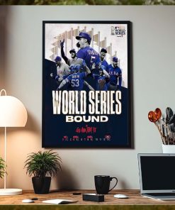 Texas Rangers World Series Bound Go And Take It Home Decor Poster Canvas