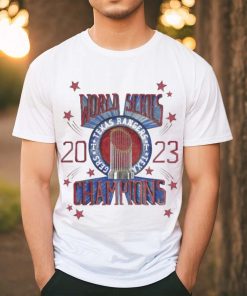 Texas Rangers World Series Champions Trophy 2023 T Shirt