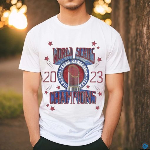 Texas Rangers World Series Champions Trophy 2023 T Shirt