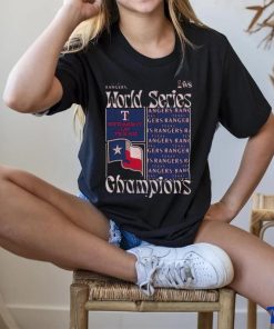 Texas Rangers World Series Straight Up Texas Champions Shirt
