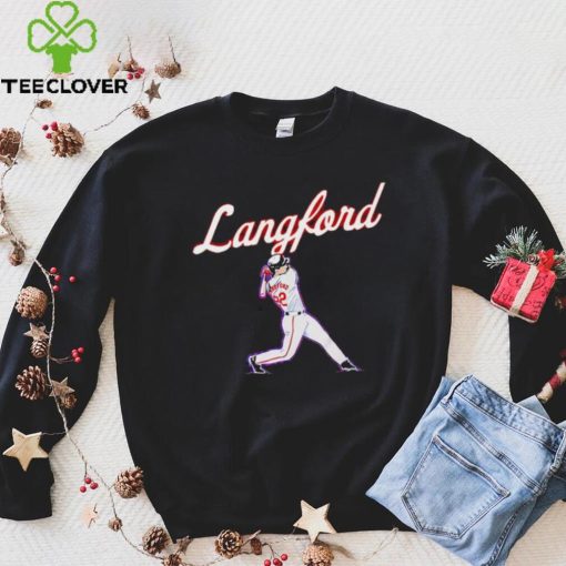 Texas Rangers Wyatt Langford Slugger Swing hoodie, sweater, longsleeve, shirt v-neck, t-shirt