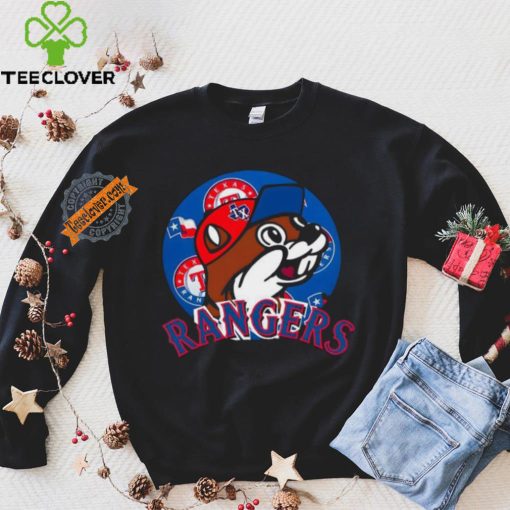 Texas Rangers baseball Buc ee’s logo funny hoodie, sweater, longsleeve, shirt v-neck, t-shirt