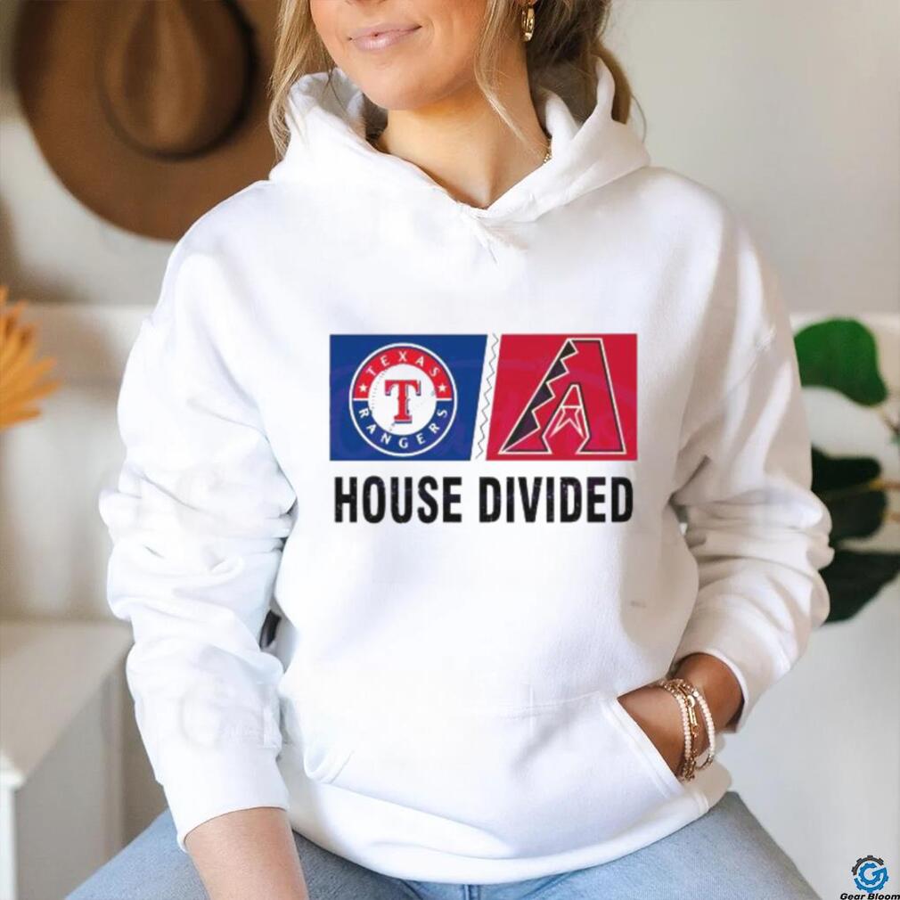 Texas Rangers vs Arizona Diamondbacks House Divided shirt