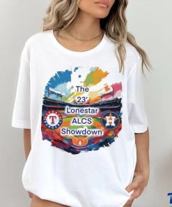 Texas Rangers vs Houston Astros The 23′ Lonestar ALCS Showdown Shirt