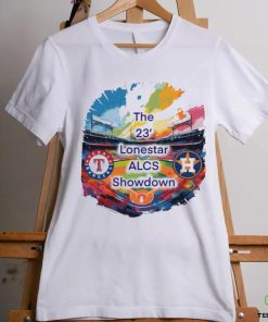 Texas Rangers vs Houston Astros The 23′ Lonestar ALCS Showdown Shirt 2 Texas Rangers vs Houston Astros The 23′ Lonestar ALCS Showdown Shirt