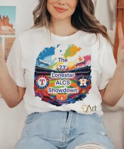 Texas Rangers vs Houston Astros The 23′ Lonestar ALCS Showdown Shirt 3 Texas Rangers vs Houston Astros The 23′ Lonestar ALCS Showdown Shirt