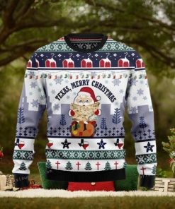 Texas Santa Christmas Ugly Sweater Party