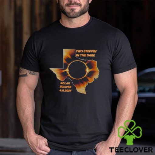 Texas Solar Eclipse Totality Tour 2024 Tee 97 Cities Listed Two Sweatshirt