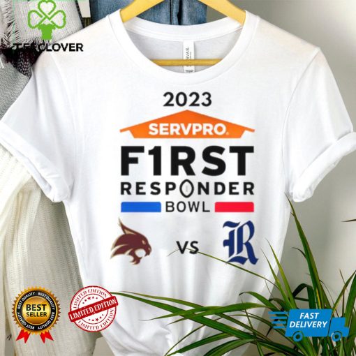 Texas State Bobcat vs Rice Owls 2023 Servpro F1rst Responder Bowl hoodie, sweater, longsleeve, shirt v-neck, t-shirt