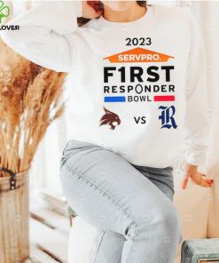 Texas State Bobcat vs Rice Owls 2023 Servpro F1rst Responder Bowl hoodie, sweater, longsleeve, shirt v-neck, t-shirt