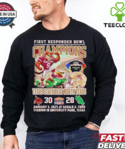 Texas State Bobcats Beat North Texas First Responder Bowl Champions Jan 3 2025 shirt