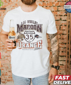 Texas State Bobcats vs UTSA Roadrunners 1 35 rivalry Maroon vs Orange take back Texas 2024 shirt