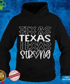 Texas Strong Messy Heart Shirt