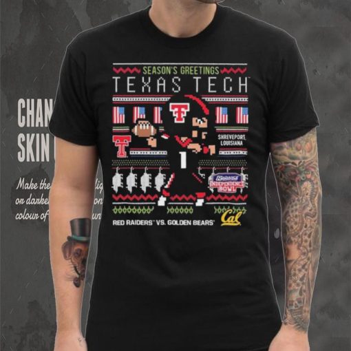 Texas Tech 2023 Independence Bowl Christmas Ugly Shirt