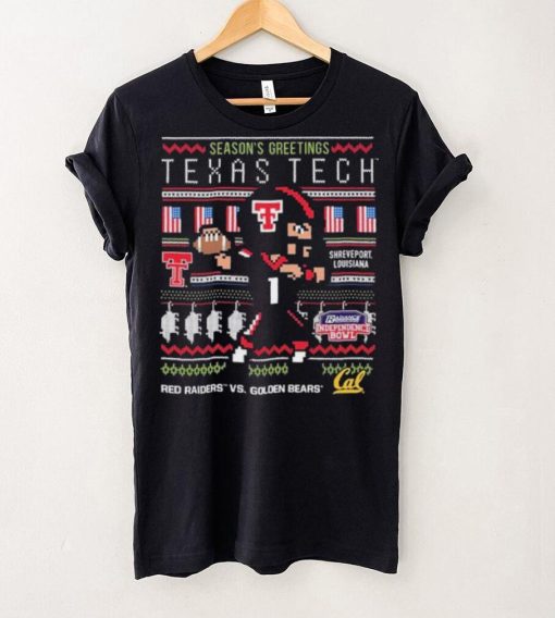 Texas Tech 2023 Independence Bowl Christmas Ugly Shirt