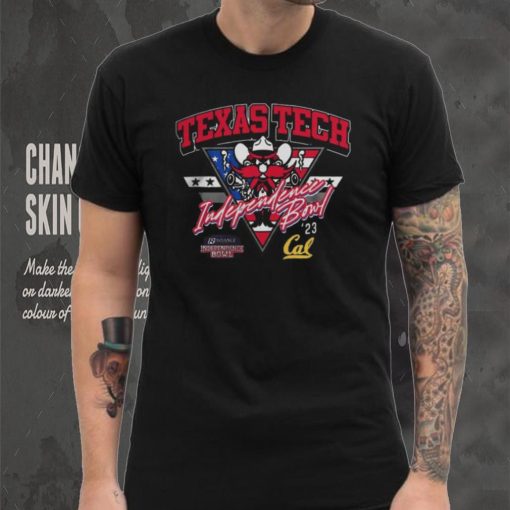 Texas Tech Football 2023 Independence Bowl American Script T Shirt