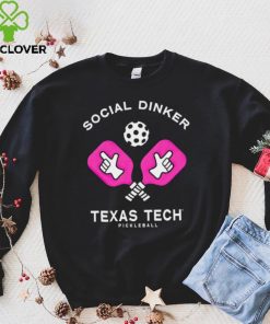 Texas Tech Pickleball social dinker shirt