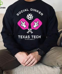 Texas Tech Pickleball social dinker shirt