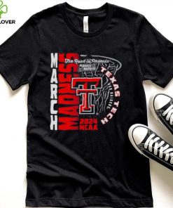 Texas Tech Red Raiders 2024 NCAA Basketball the road to Phoenix March Madness shirt
