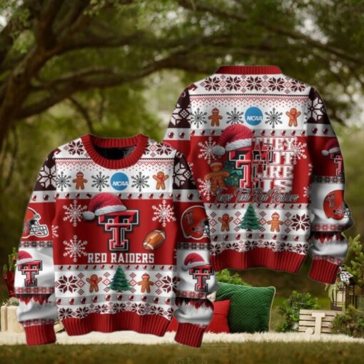 Texas Tech Red Raiders Football They Not Like Us Christmas Ugly Sweater