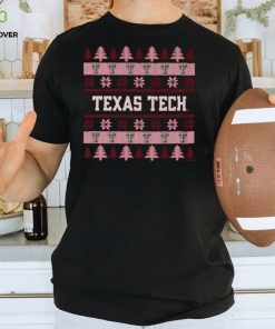 Texas Tech Red Raiders Holiday Christmas Tree T Shirt