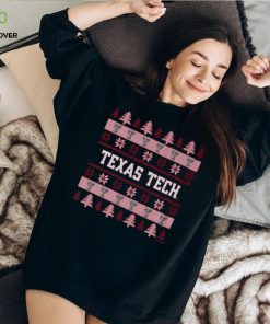 Texas Tech Red Raiders Holiday Christmas Tree T Shirt