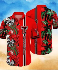 Texas Tech Red Raiders NCAA For Sports Fan All Over Printed Hawaiian Beach Shirt