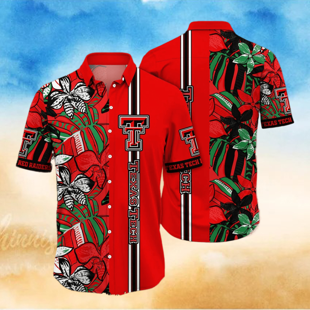 Texas Tech Red Raiders NCAA For Sports Fan All Over Printed Hawaiian Beach Shirt Texas Tech Red Raiders NCAA For Sports Fan All Over Printed Hawaiian Beach Shirt