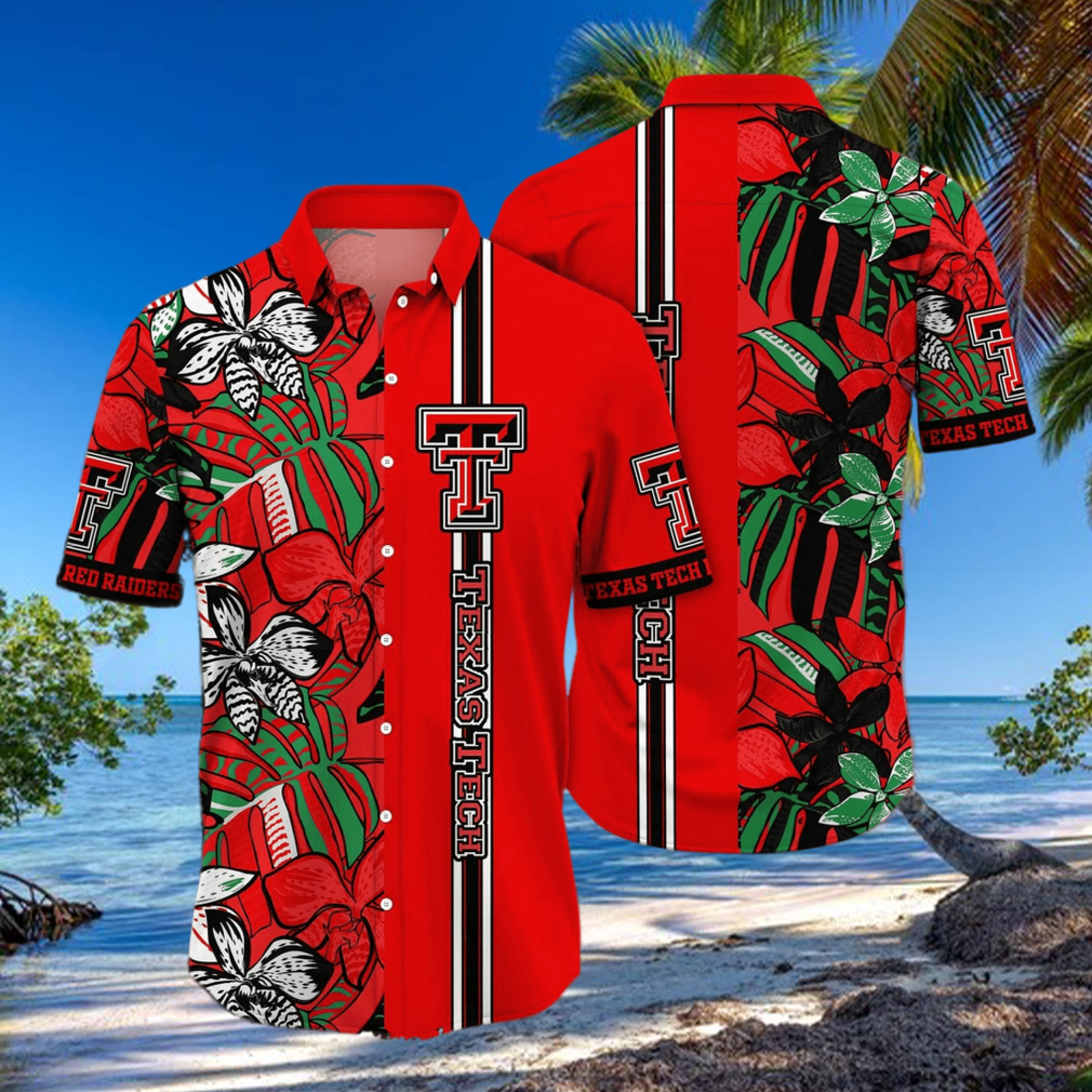 Texas Tech Red Raiders NCAA For Sports Fan All Over Printed Hawaiian Beach Shirt Texas Tech Red Raiders NCAA For Sports Fan All Over Printed Hawaiian Beach Shirt