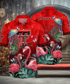 Texas Tech Red Raiders NCAA Hawaiian Shirt Lush Greenery Aloha Shirt